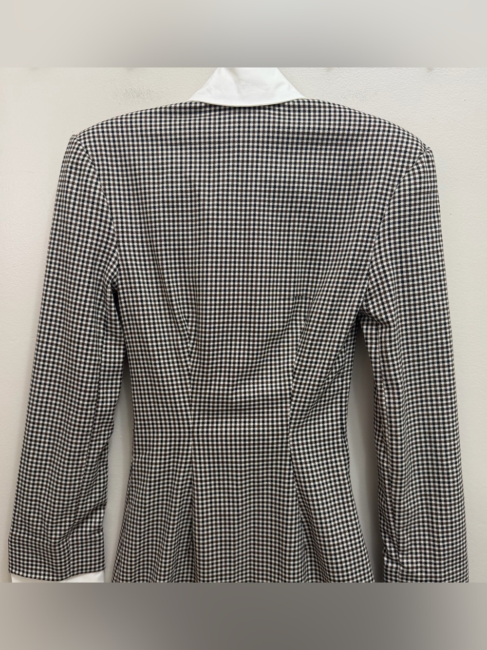 House Of CB Leoni Blazer Bodycon Mini Dress Houndstoooth Brown  Size XS - Picture 6 of 11